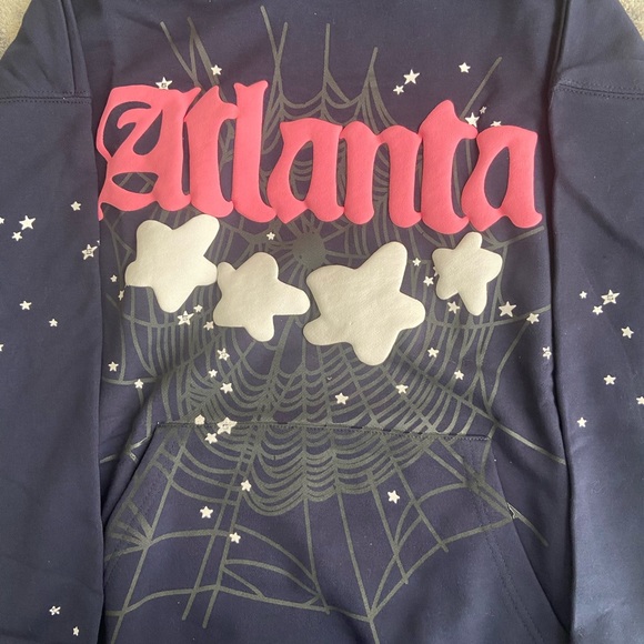 Cozy Blue and Pink Pajama Top - Picture 4 of 4